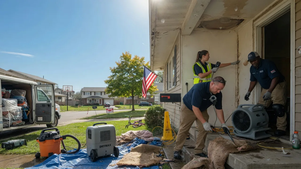 Water Damage Restoration in Zionsville, IN near me